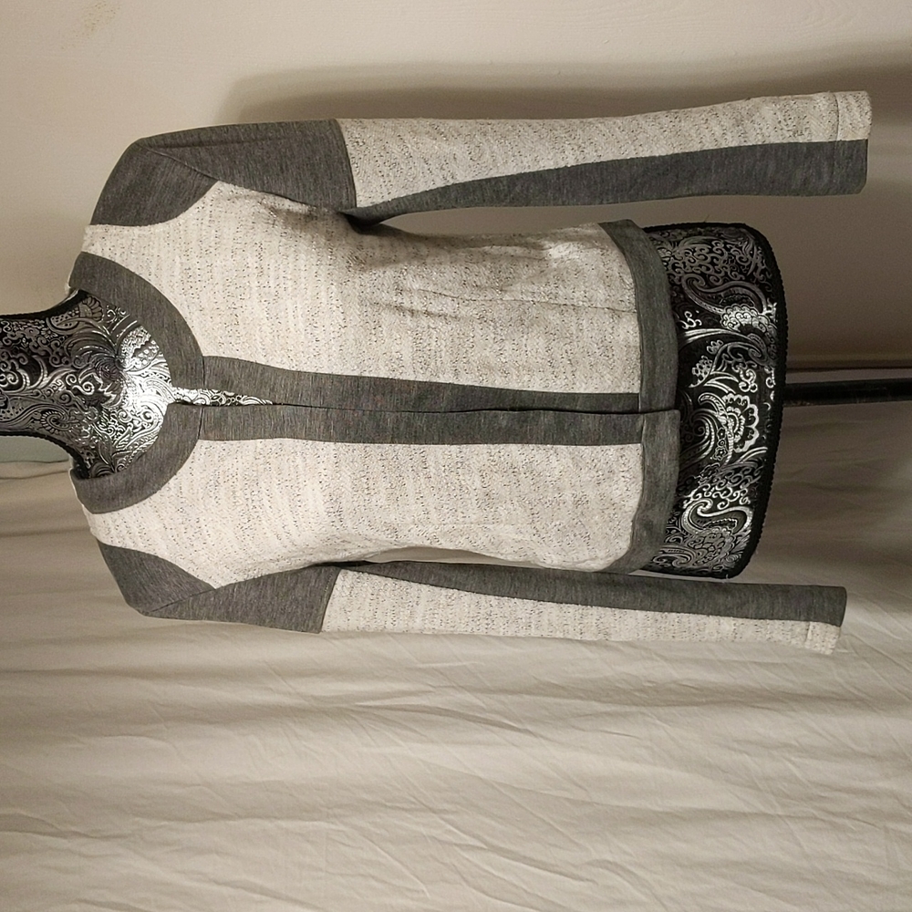 Cabi Soft Tweed Color Block Jacket - image 2